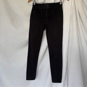 White House Black Market Black The Skinny Ankle Jeans Size 00